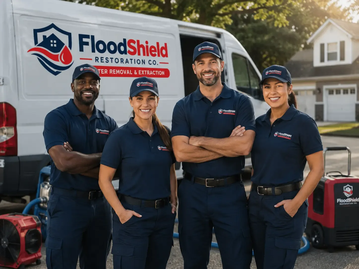 Flood Damage Restoration company in Harrington, ME